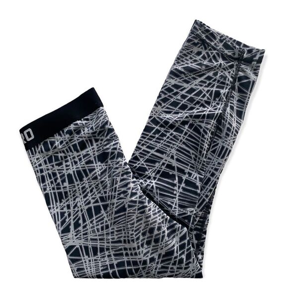 Nike Pro SZ S black and white abstract leggings - Picture 2 of 3
